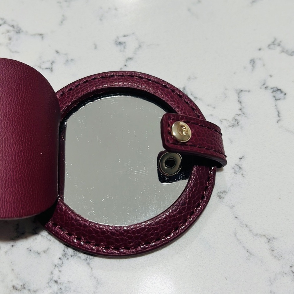 Kate SpadeCircle Mirror Leather Bagcharm/keychain - Picture 4 of 14